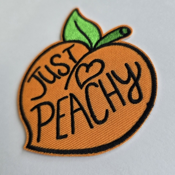🍑 Just Peachy Iron-On Patch - Picture 2 of 12